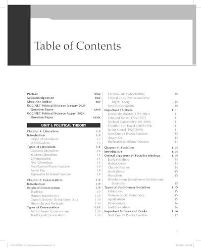 Pearson NTA UGC NET Paper 2 Political Science 2025 | SET, JRF | Includes 2025 January & 2024 August Papers fully solved | 3000+ Practice Questions | Previous Years’ Questions with Answer Key | 3rd Edition - Image 9