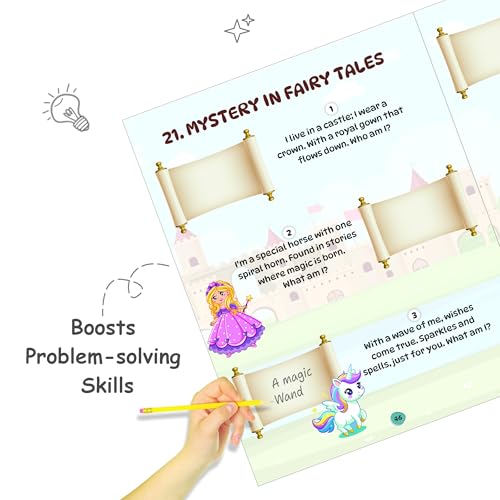 Physics Wallah PW Riddles Book For Kids | 200+ Theme Based Riddles Book For 4+ Years Old | English Interactive Brain Teasing Riddle Activity Book For Growing Kids - Image 9