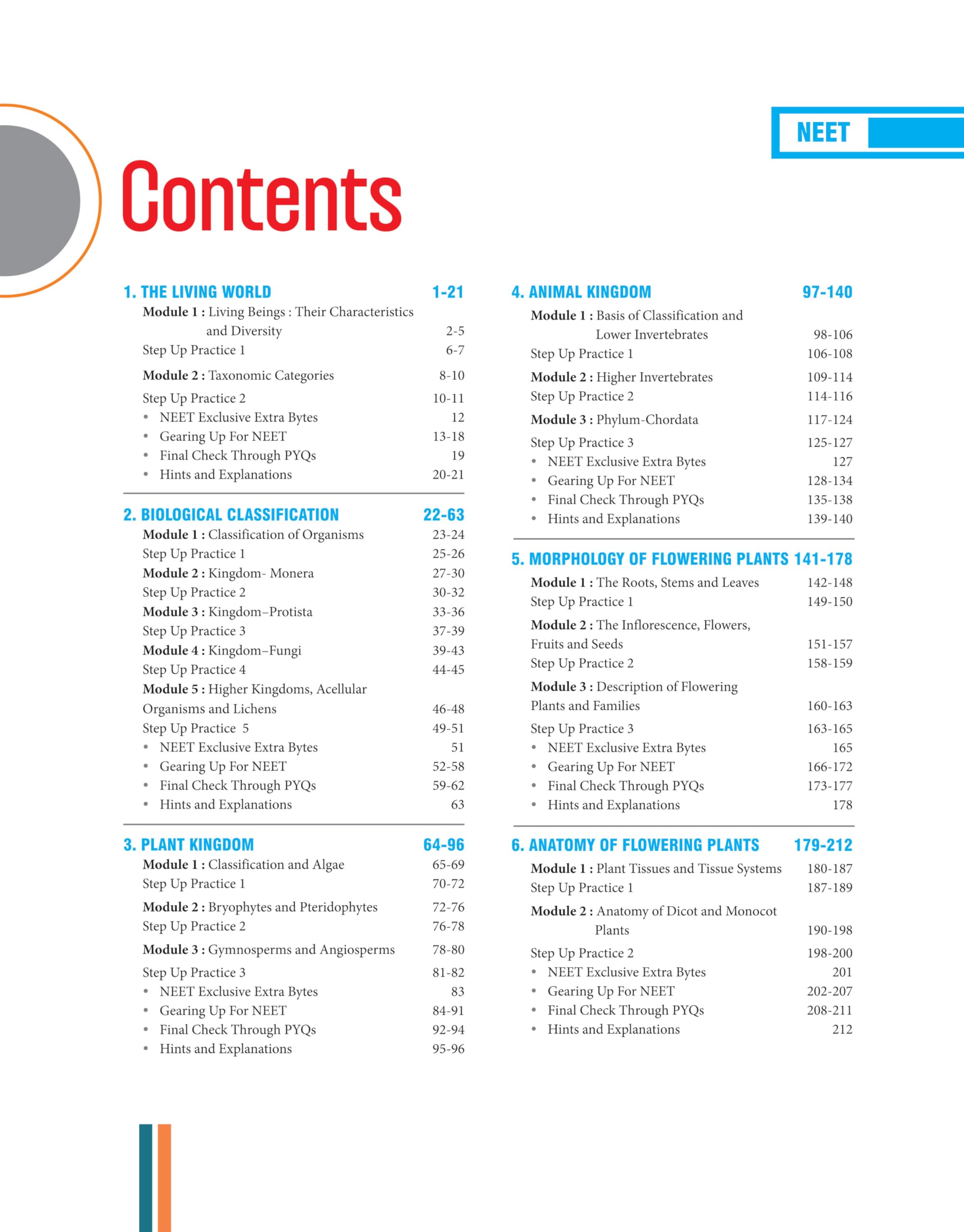 Arihant NEET Objective Biology Volume 1 | NEET Practice Set | With Modular Theory & Exercise MCQ Practice with PYQs, NEET Infographics & Theory Connect Tools | For Exam 2025-26 - Image 4