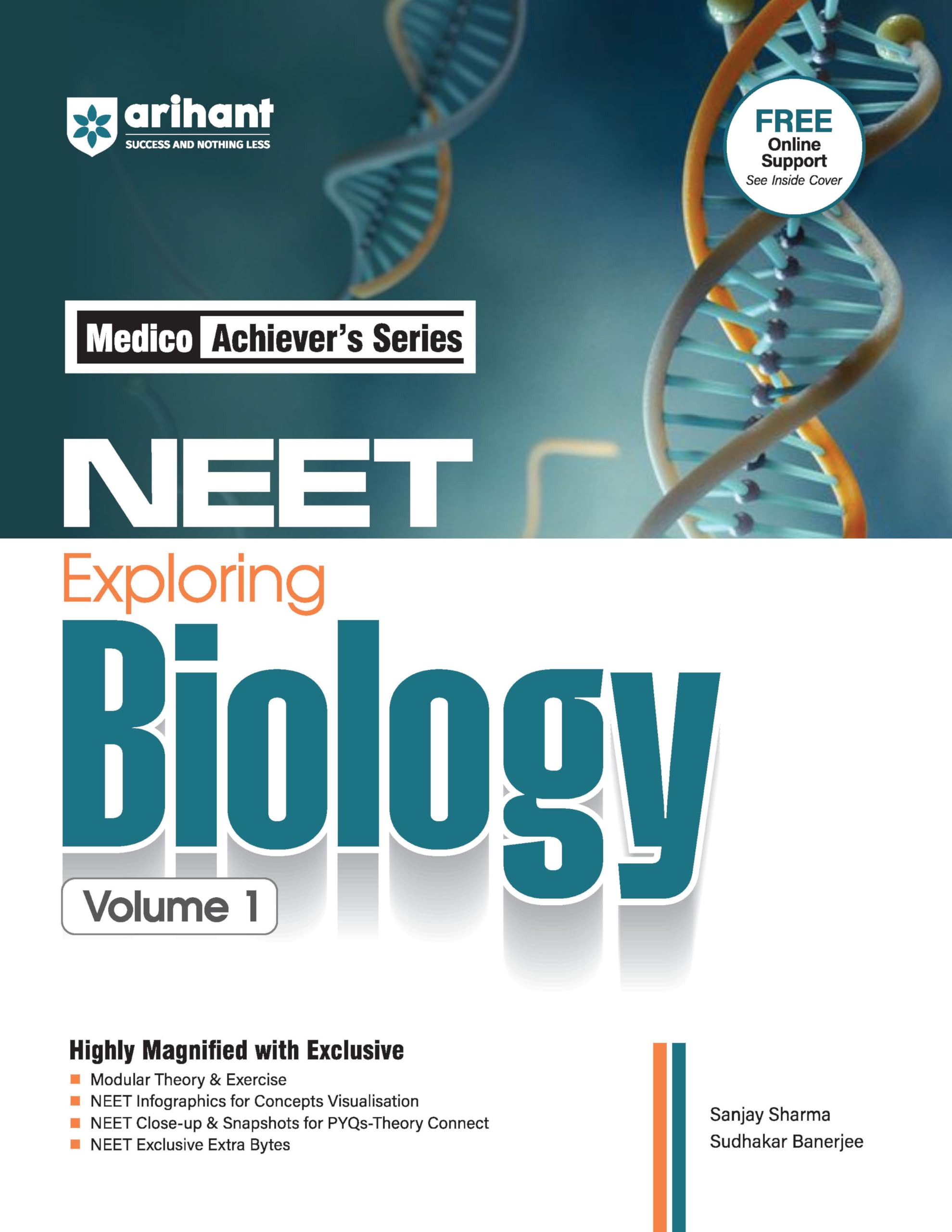 Arihant NEET Objective Biology Volume 1 | NEET Practice Set | With Modular Theory & Exercise MCQ Practice with PYQs, NEET Infographics & Theory Connect Tools | For Exam 2025-26
