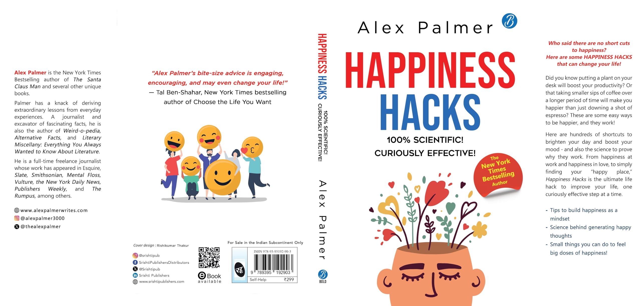 Happiness Hacks: 100% Scientific! Curiously Effective! ǀ Latest book by New York Times Bestselling author - Image 2