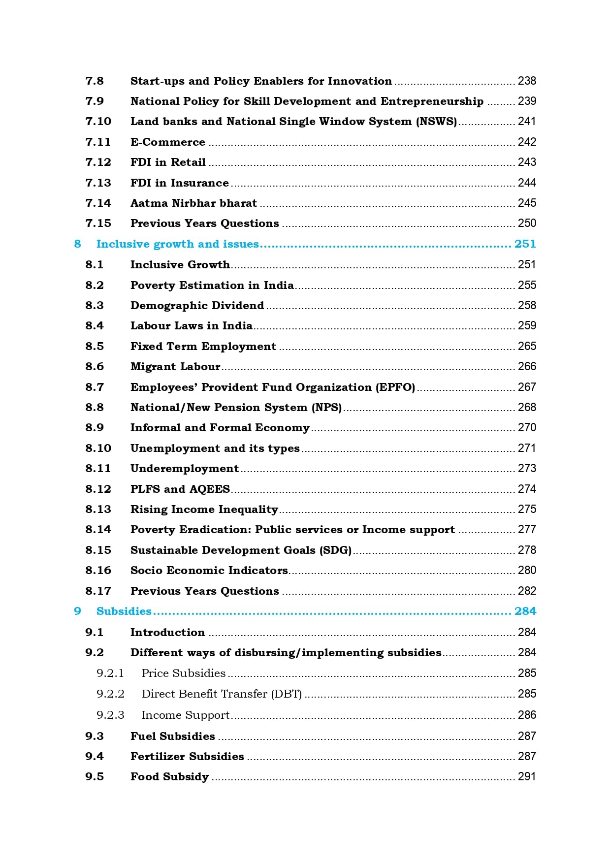 Indian Economy for UPSC Prelims & Mains (English|7th Edition) | General Studies (GS Paper 3) - CSE Civil Services Examinations, PSC Exam | State Administrative Exams | PYQ | S.Chand's Book Latest 2023 - Image 4