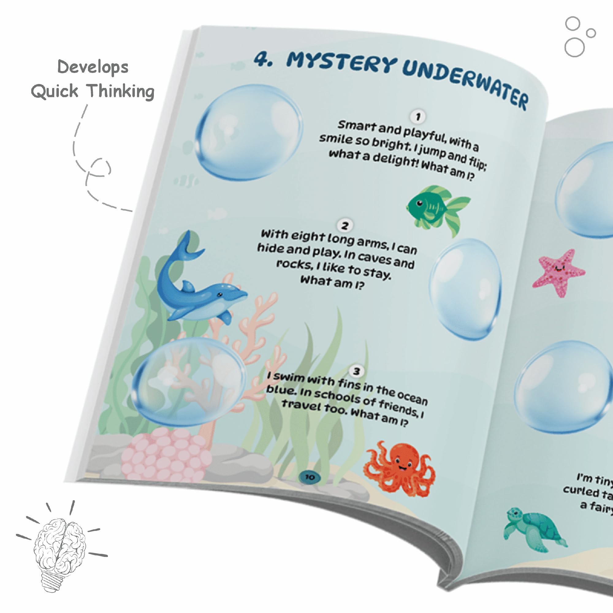 Physics Wallah PW Riddles Book For Kids | 200+ Theme Based Riddles Book For 4+ Years Old | English Interactive Brain Teasing Riddle Activity Book For Growing Kids - Image 6