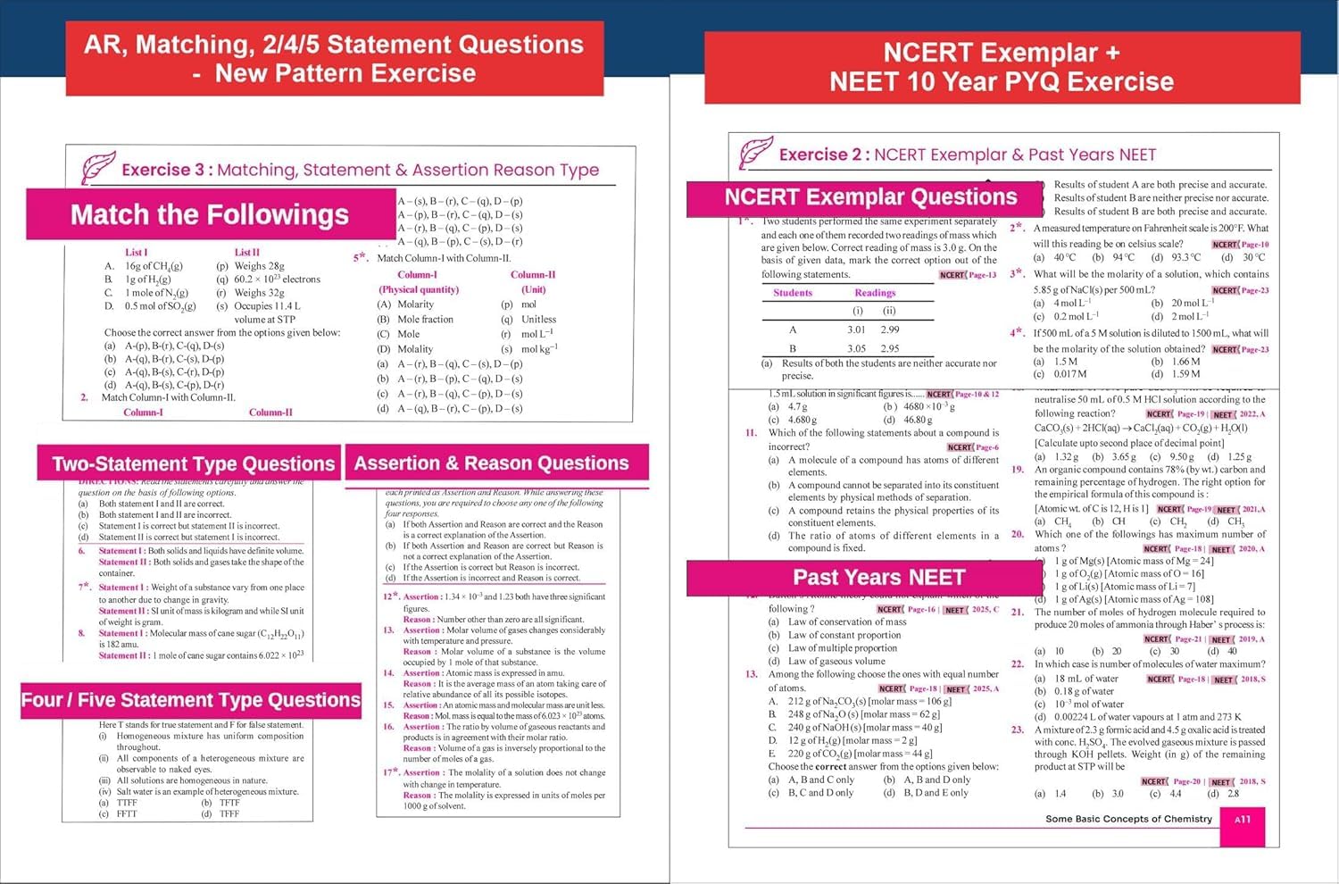 Disha New Syllabus Objective NCERT Xtract Physics, Chemistry & Biology for NEET 2026 with Question Bank | Theory, NCERT MCQs, Tips on your Fingertips, Neet PYQs, 3 Mock Tests | 10th edition - Image 3