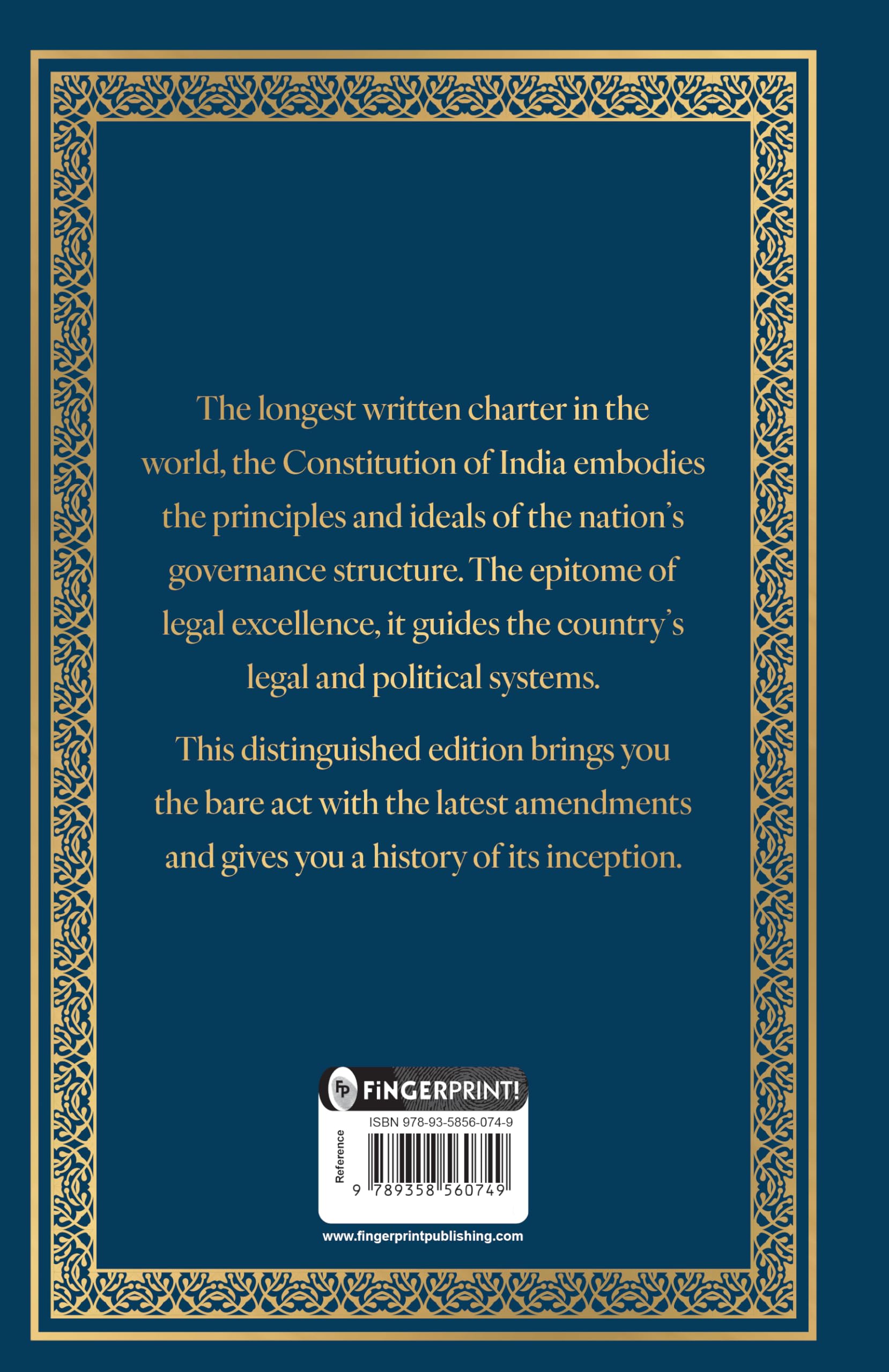 The Constitution of India (Deluxe Hardbound Edition) (Latest and Updated) - Image 6