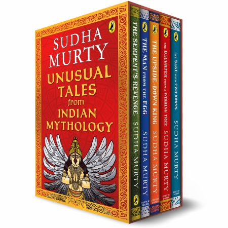 Unusual Tales from Indian Mythology | Sudha Murty’s Bestselling Series | Set of 5 Books | Stories from Mahabharata, Ramayana, & Mythical Characters | Ages 9+