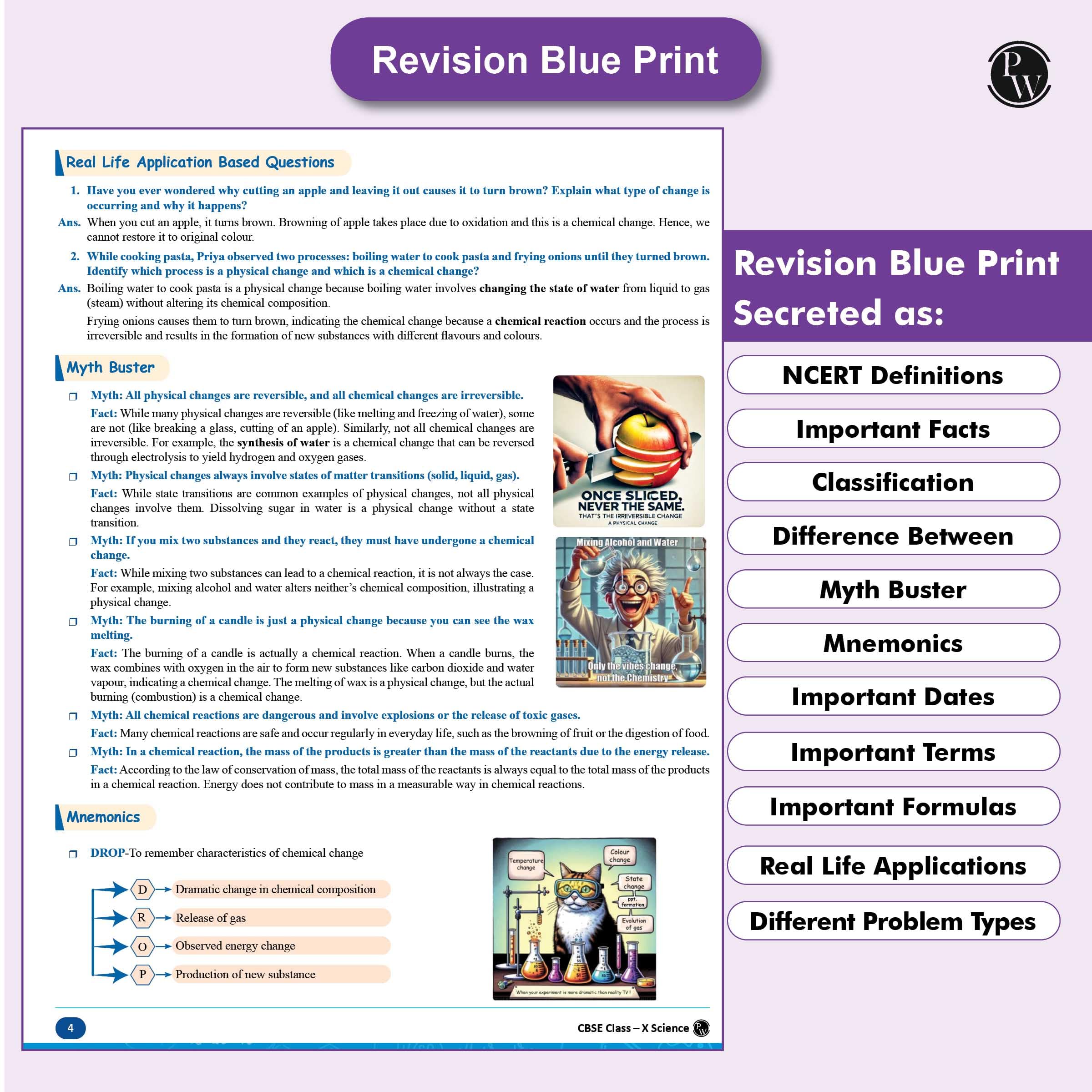 Physics Wallah CBSE Question and Concept Bank (QCB) Class 10 Science and Mathematics (Basic) Combo Set of 2 Books - Image 5
