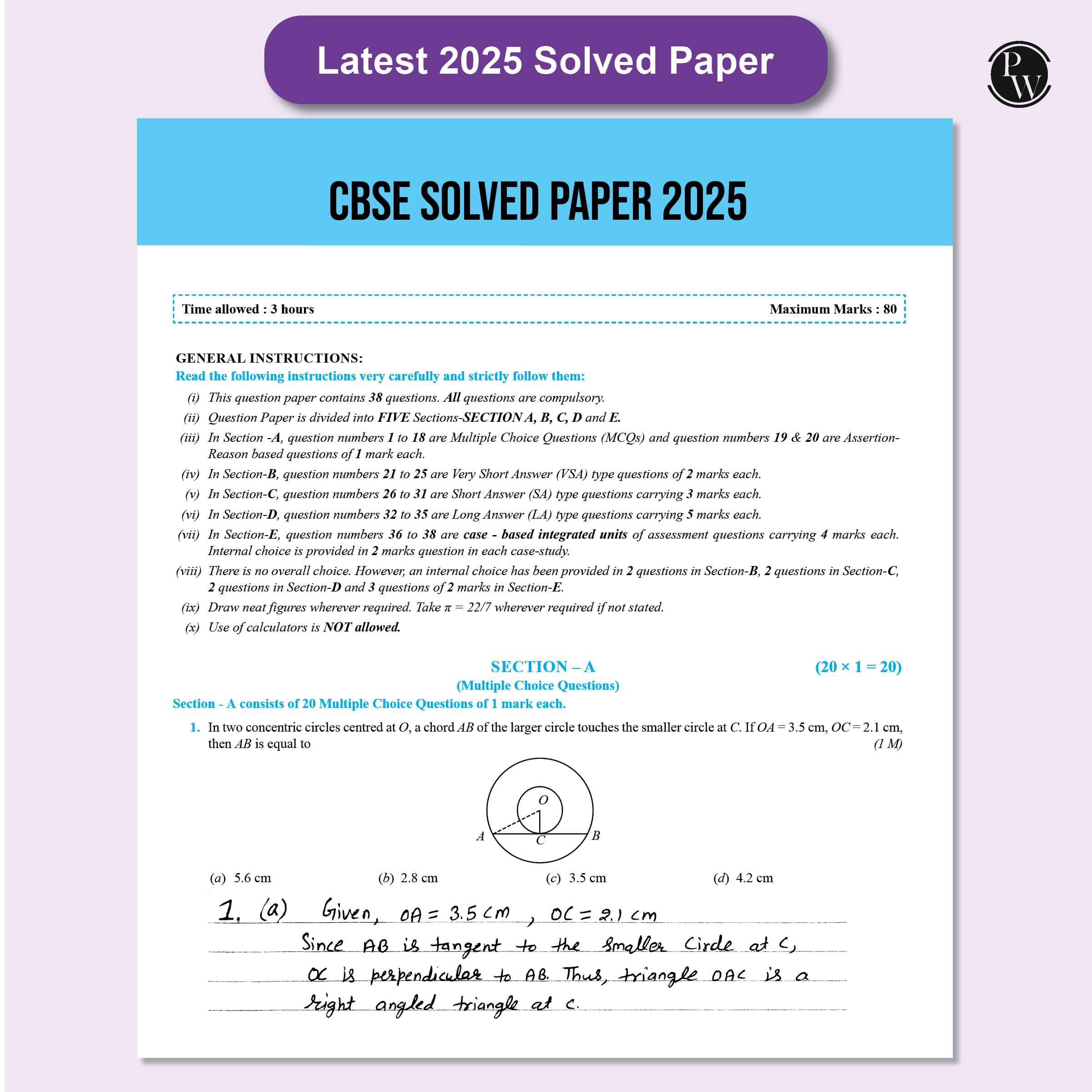 Physics Wallah CBSE Question and Concept Bank (QCB) Class 10 Science and Mathematics (Basic) Combo Set of 2 Books - Image 7