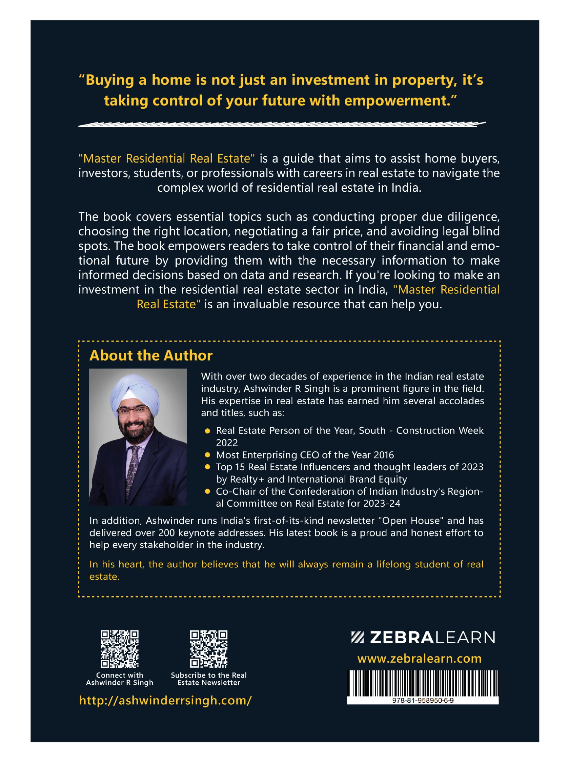 Master Residential Real Estate : Learn How to Buy, Invest & Build Wealth in Indian Property | A Practical Guide for Home Buyers & Real Estate Professionals by Ashwinder R Singh | Zebra Learn Books - Image 9