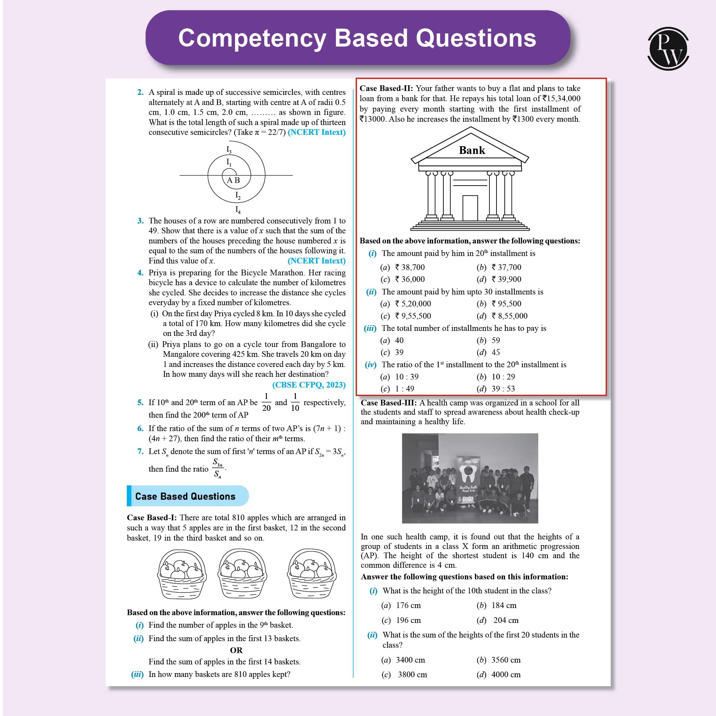 Physics Wallah CBSE Question and Concept Bank (QCB) Class 10 Science and Mathematics (Basic) Combo Set of 2 Books - Image 4