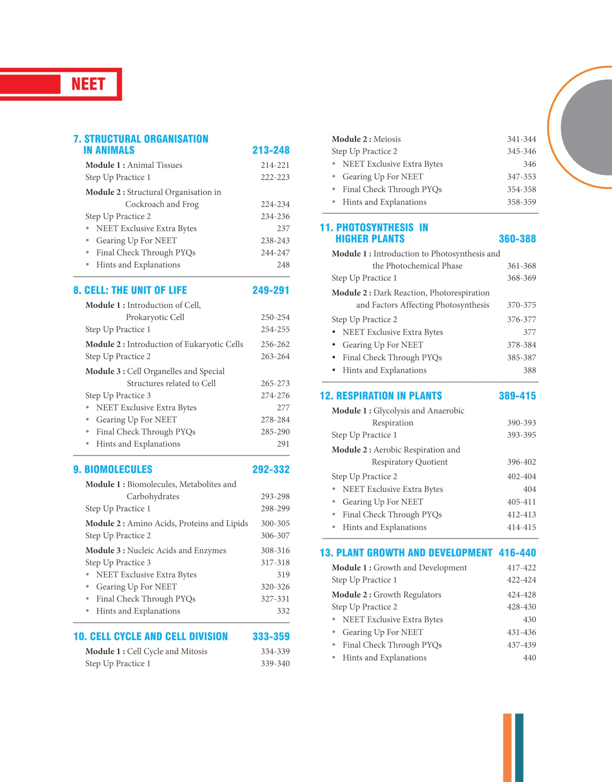 Arihant NEET Objective Biology Volume 1 | NEET Practice Set | With Modular Theory & Exercise MCQ Practice with PYQs, NEET Infographics & Theory Connect Tools | For Exam 2025-26 - Image 3
