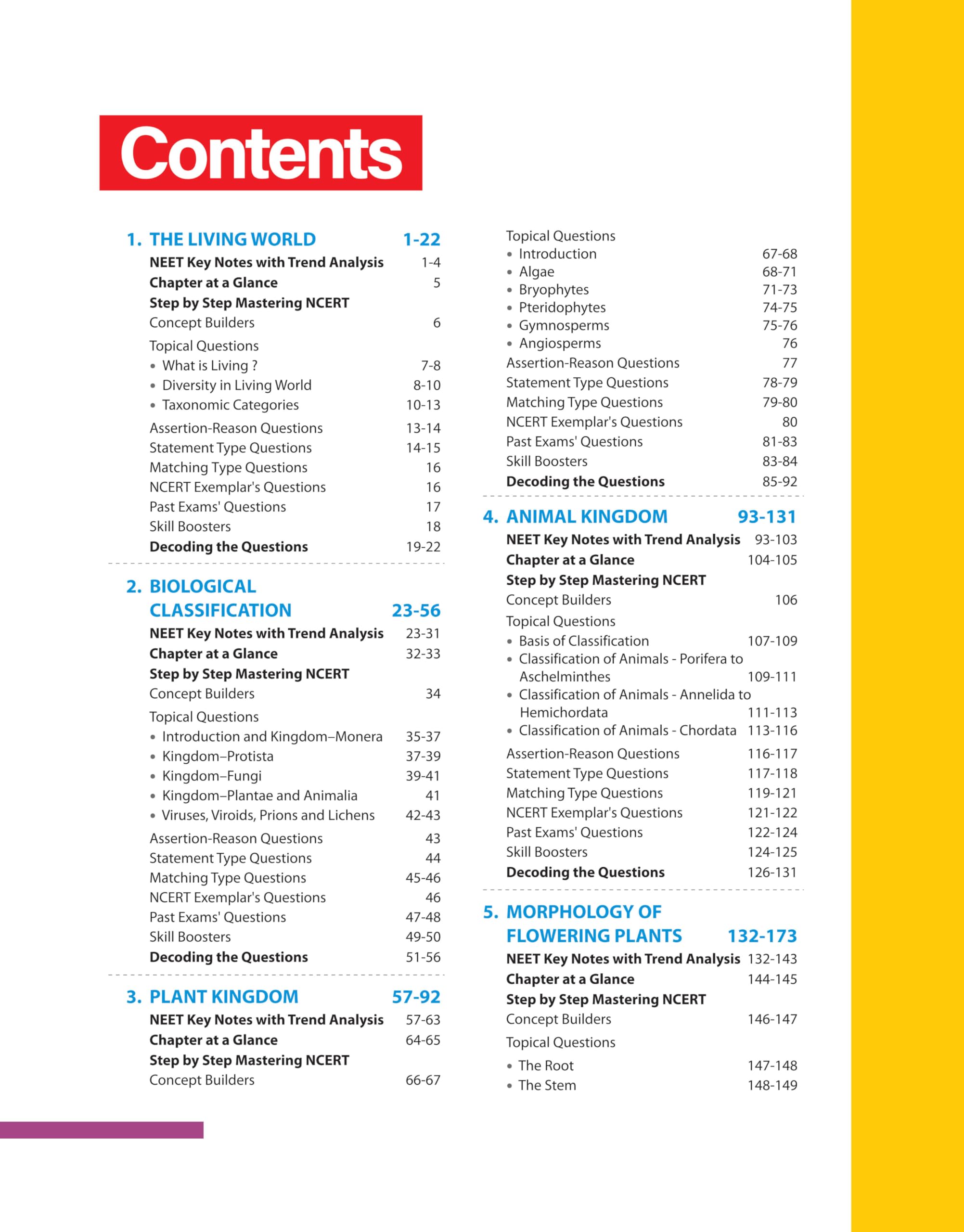 Arihant Master the NCERT Biology Class 11 for NEET (UG) 2026 | Line by Line MCQs from Latest NCERT Books | 2000+ Topicwise-Chapterwise MCQs | NCERT Notes With JEE Tracker, Concept Maps, PYQs & Video Explanations - Image 7