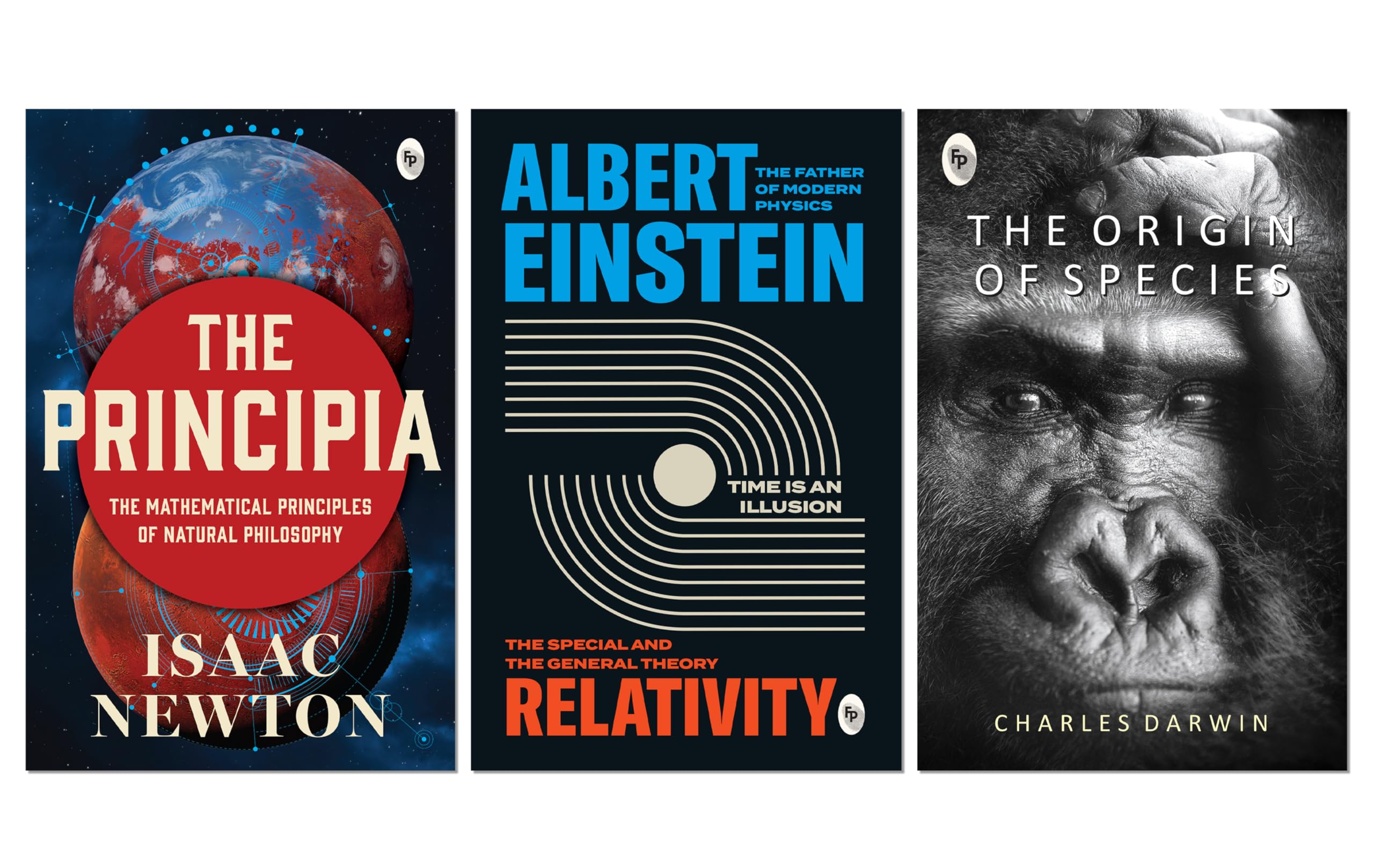Greatest Scientific Minds (Boxed Set of 3): Charles Darwin, Albert Einstein, Isaac Newton - Origin of Species | Relativity: The General and The Special Theory | The Principia - Image 7