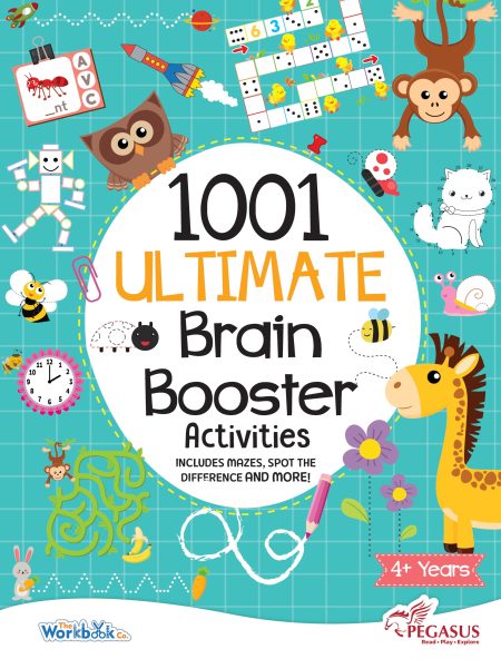 1001 Ultimate Brain Booster Activity book for 3 to 6 Years Old Kids |Enhance the Child Mind with Cognitive Excellence with Interactive Activity Book