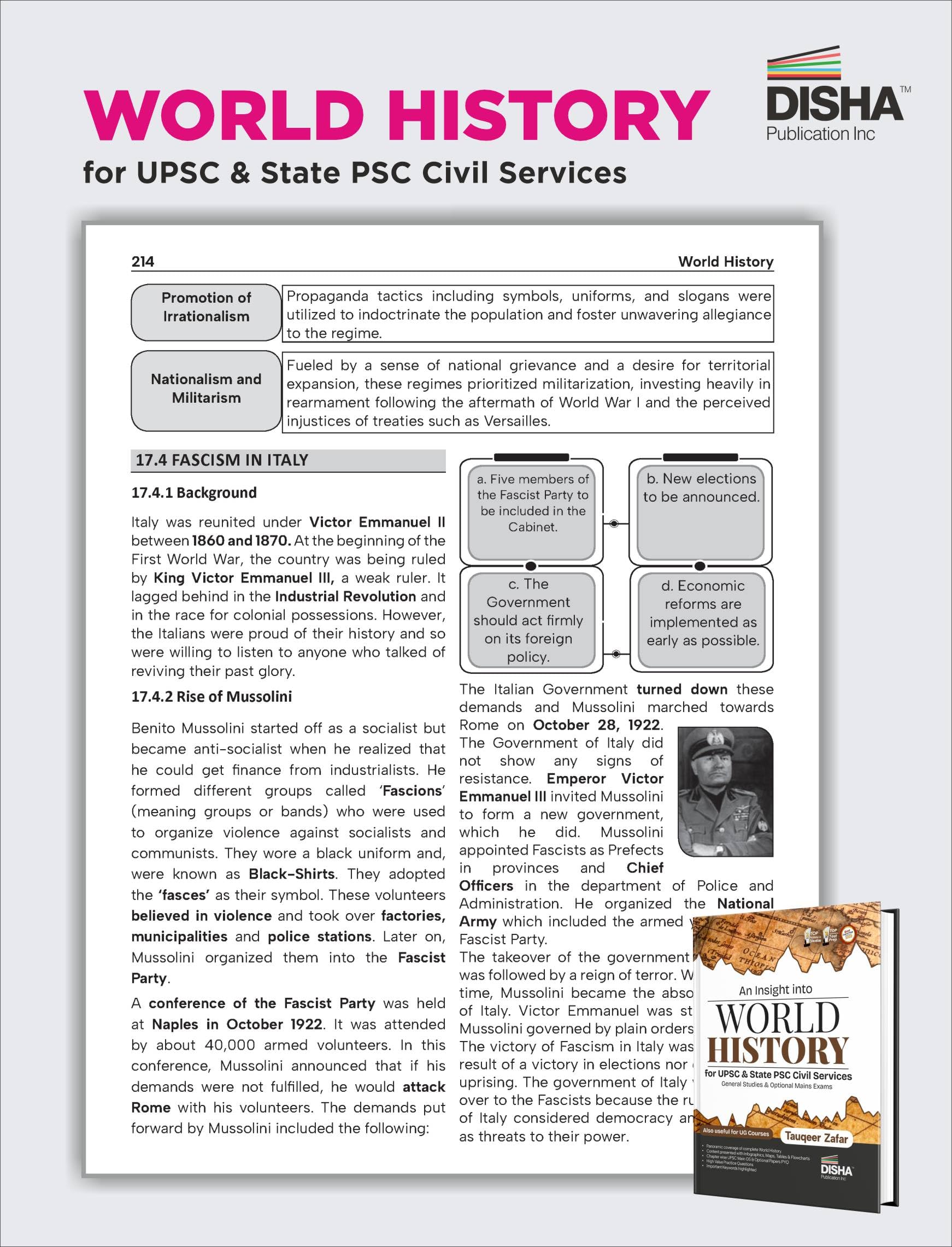 An Insight into World History for UPSC & State PSC Civil Services General Studies & Optional Mains Exam | Previous Year Questions PYQs - Image 2